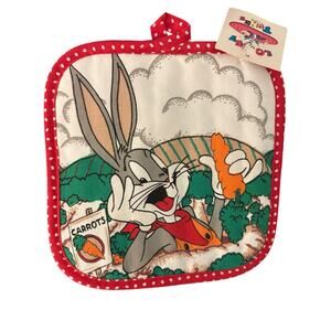Vintage Looney Tunes Bugs Bunny Pot Holder.